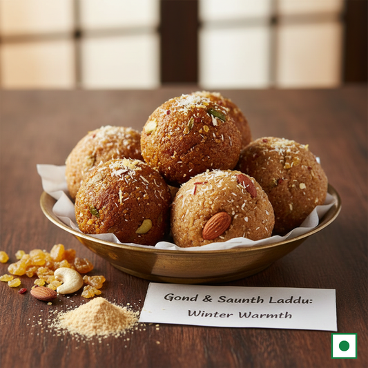 Gud Gond Laddu (With Saunth)